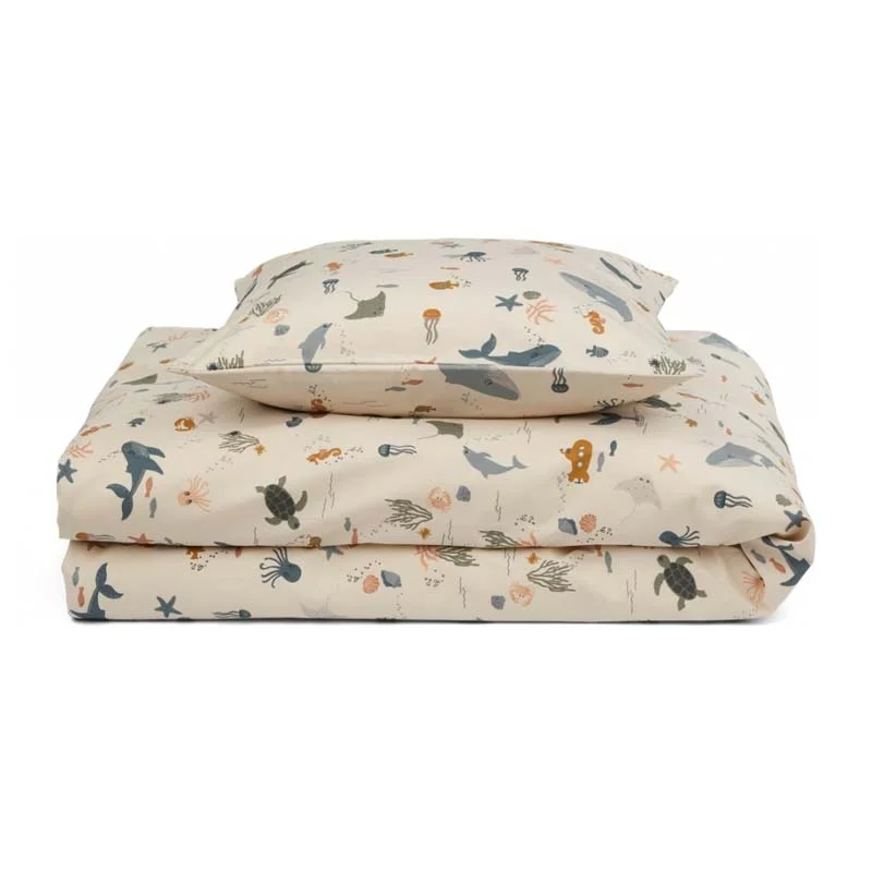 Liewood baby sengetøj, Sea creature/sandy - online til kun kr. 449.95