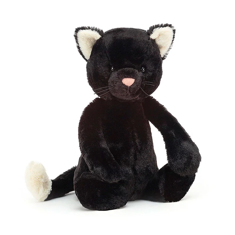 medaljevinder Mange farlige situationer Rykke Jellycat Bashful kat sort, 31 cm - Køb online til kun kr. 219.95