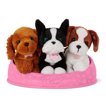 Pucci, Adopter en hund, lyserød kurv - Køb online kun kr. 368.95