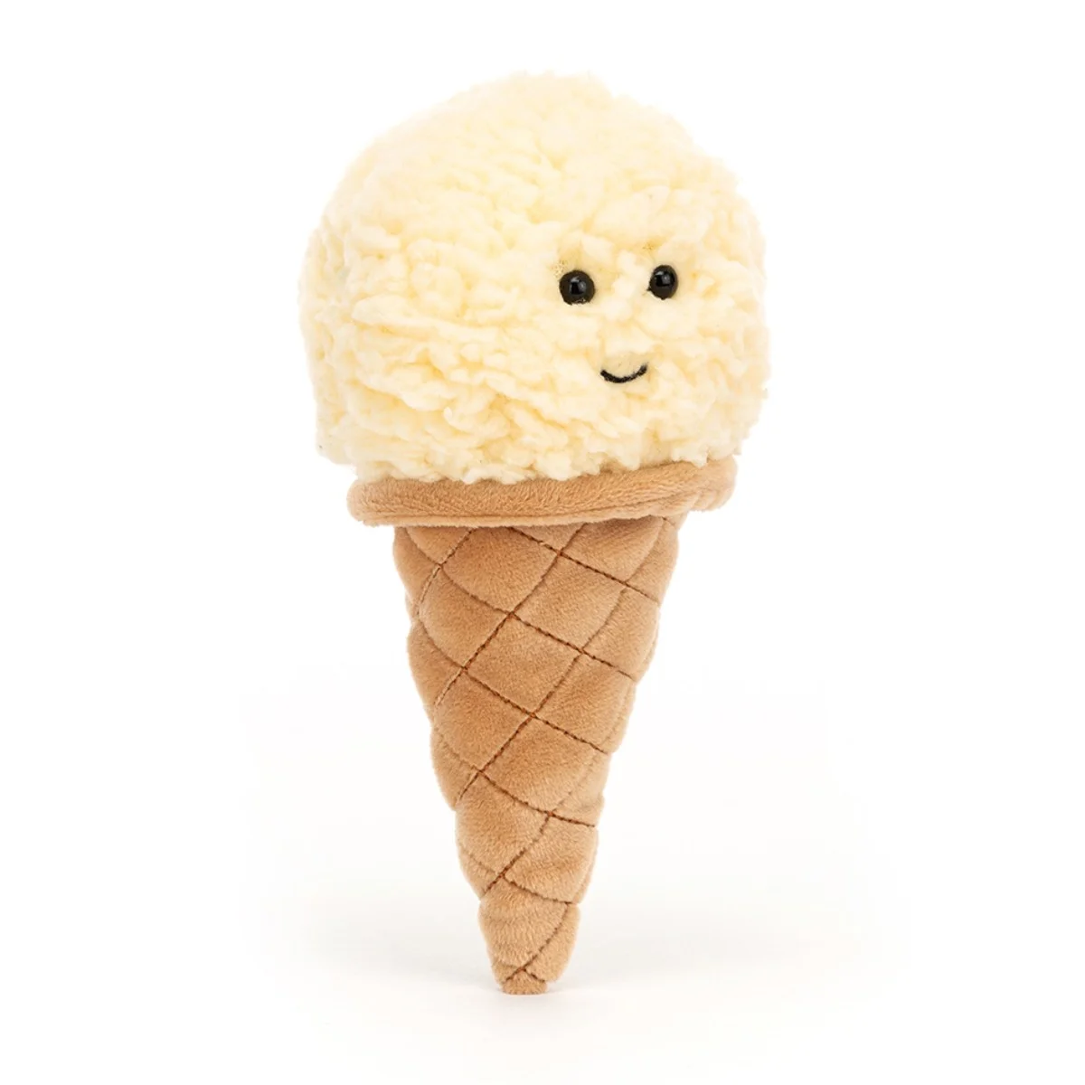 Virksomhedsbeskrivelse Sind form Jellycat Ice Cream Vanilie, 18 cm - Køb online til kun kr. 88.95