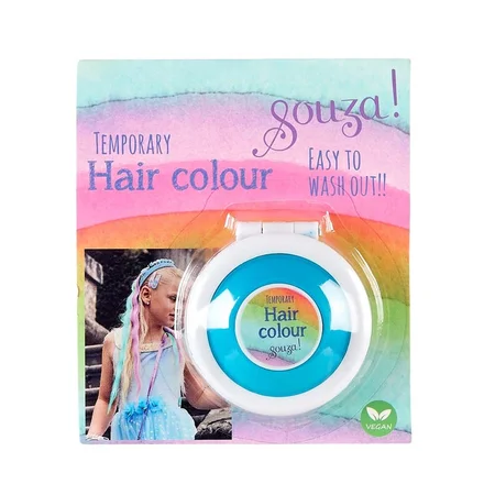 Souza midlertidig hårfarve, blå - Køb til kun kr. 34.95