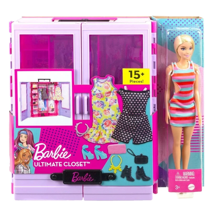 Forbigående Imperialisme bluse Barbie New Barbie Ultimate Closet m.dukke - Køb online til kun kr. 448.95