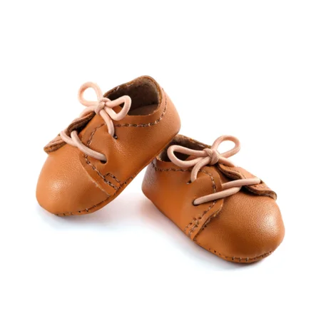 Djeco Pomea dukketøj, brune sko