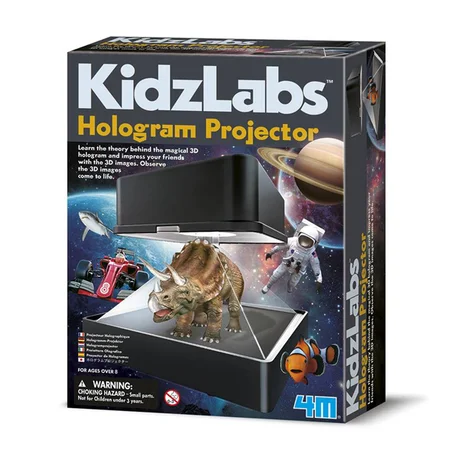 4M KidzLabs eksperiment legetøj, hologram projektor