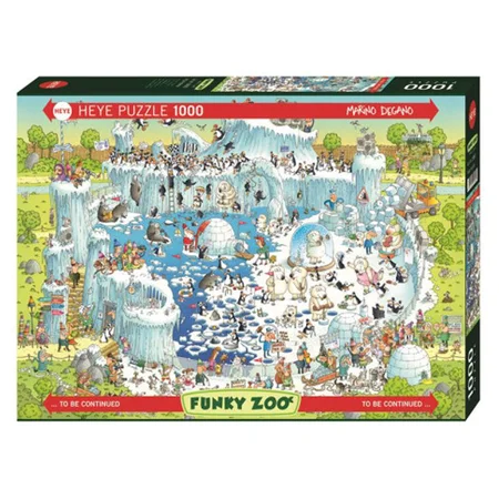 Heye Puslespil, Polar Zoo - 1000 brikker