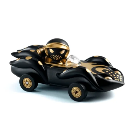 Djeco Crazy motors sort og guld blækspruttebil