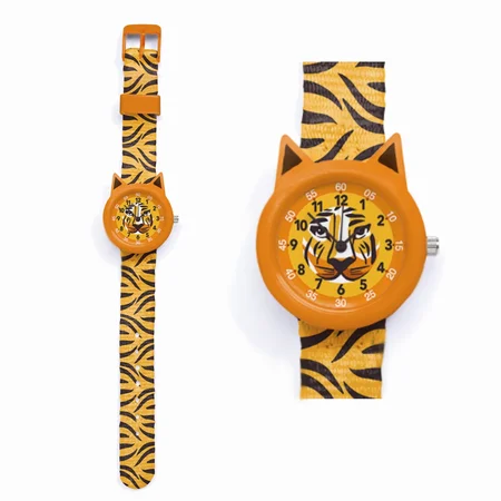 Djeco armbåndsur, tiger