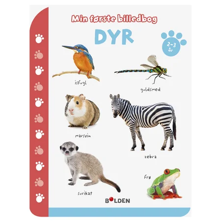 Min første billedbog: Dyr 2-3 år