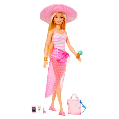 Barbie dukke, strandtur