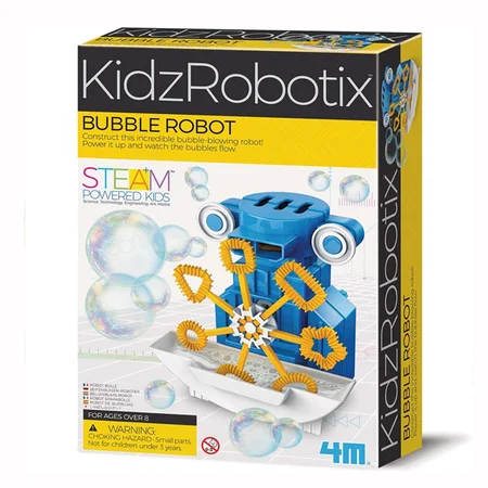 4M KidzLabs eksperiment legetøj, sæbeboble robot