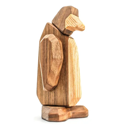 Fablewood træfigur m.magneter, Pingvinen