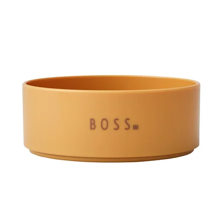 Design Letters Mini Favourite Bowl, Mustard