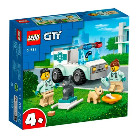 LEGO CITY Dyrlæge-redningsvogn
