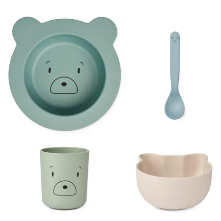 Liewood Joana Babysæt, Mr Bear / Dusty mint multi mix