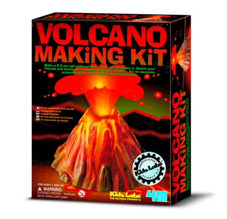 4M KidzLabs eksperiment legetøj, Vulkan samlesæt