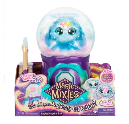 Magic Mixies krystalkugle, blå