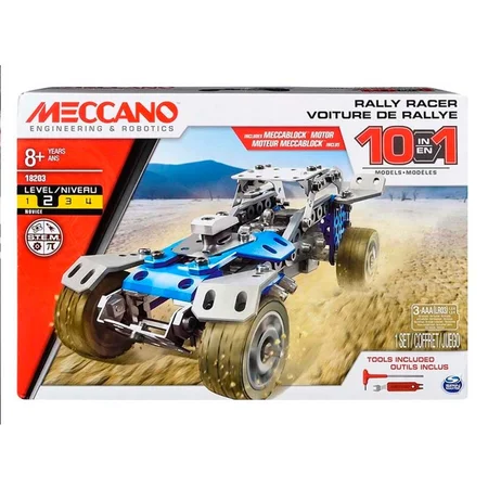 Meccano 10 - Model Set - Motorized Car