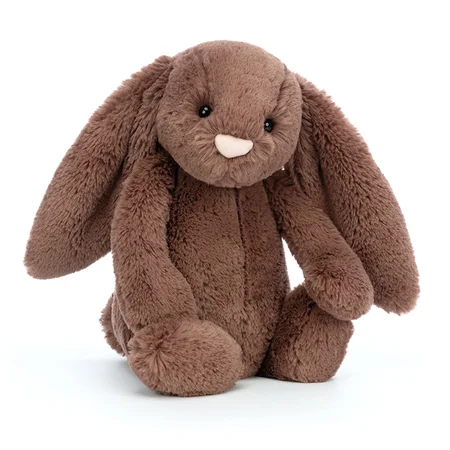 Jellycat Bashful kanin, Fudge - 31 cm