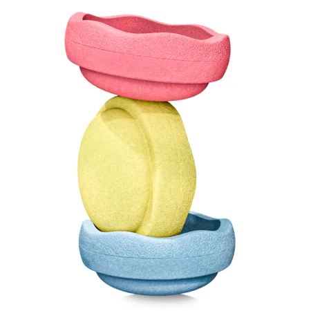 Stapelstein pastel primary