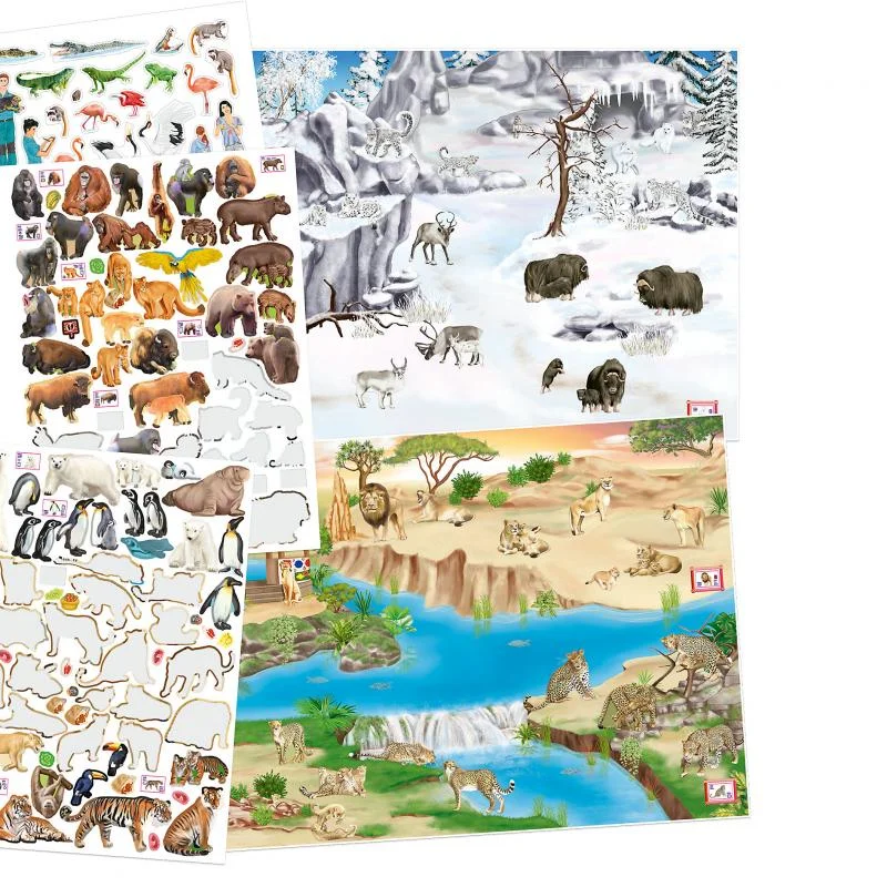 Create your Zoo Aktivitetsbog m/stickers