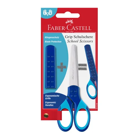 Faber-Castell skolesaks, blå