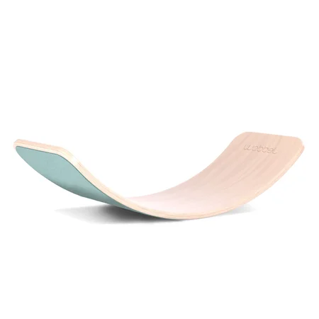 Wobbel Original, board i træ - whitewash m.Sky filt