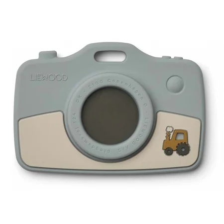 Liewood kamera bidelegetøj, Vehicles/Dove blue