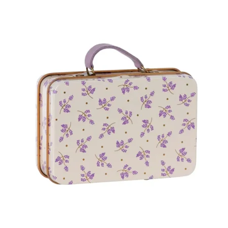 Maileg lille kuffert, madelaine - lavender