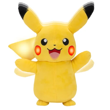 Pokemon electric charge bamse m. lys og lyd, Pikachu
