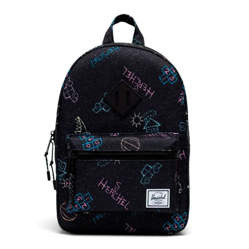 Herschel rygsæk, Heritage Kids - Asphalt Chalk