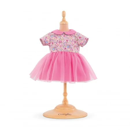 Corolle dukketøj, mon premier pink kjole med tyl - 30 cm