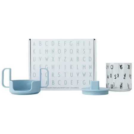 Design Letters Grow w.your cup, Light Blue