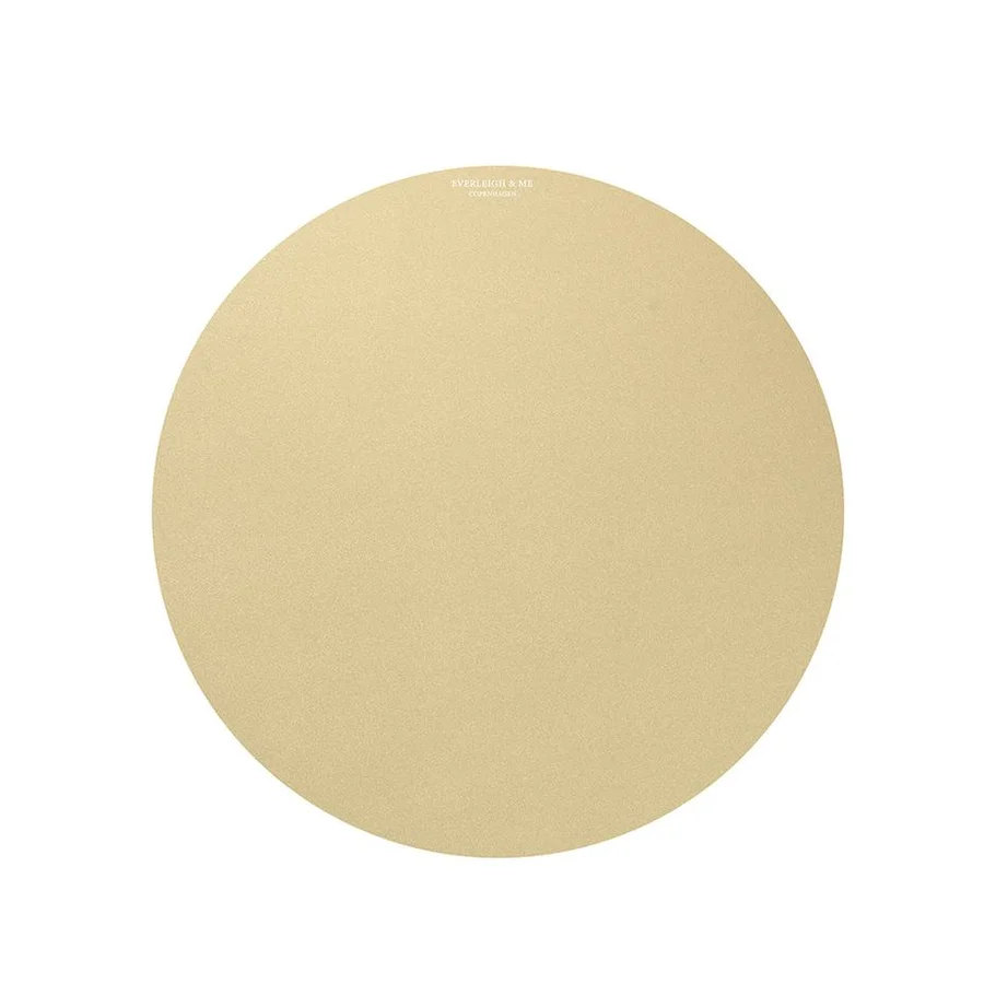 Everleigh & Me skridsikker stoleunderlag, mustard