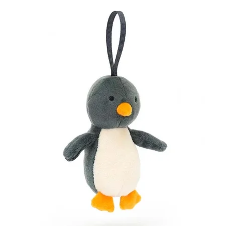Jellycat Festive Folly ophæng, Pingvin 10 cm