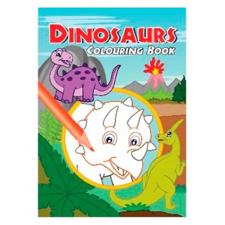 Malebog A4 Dinosaur, 16 sider