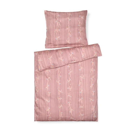 Kay Bojesen baby sengetøj m.abe, rosa