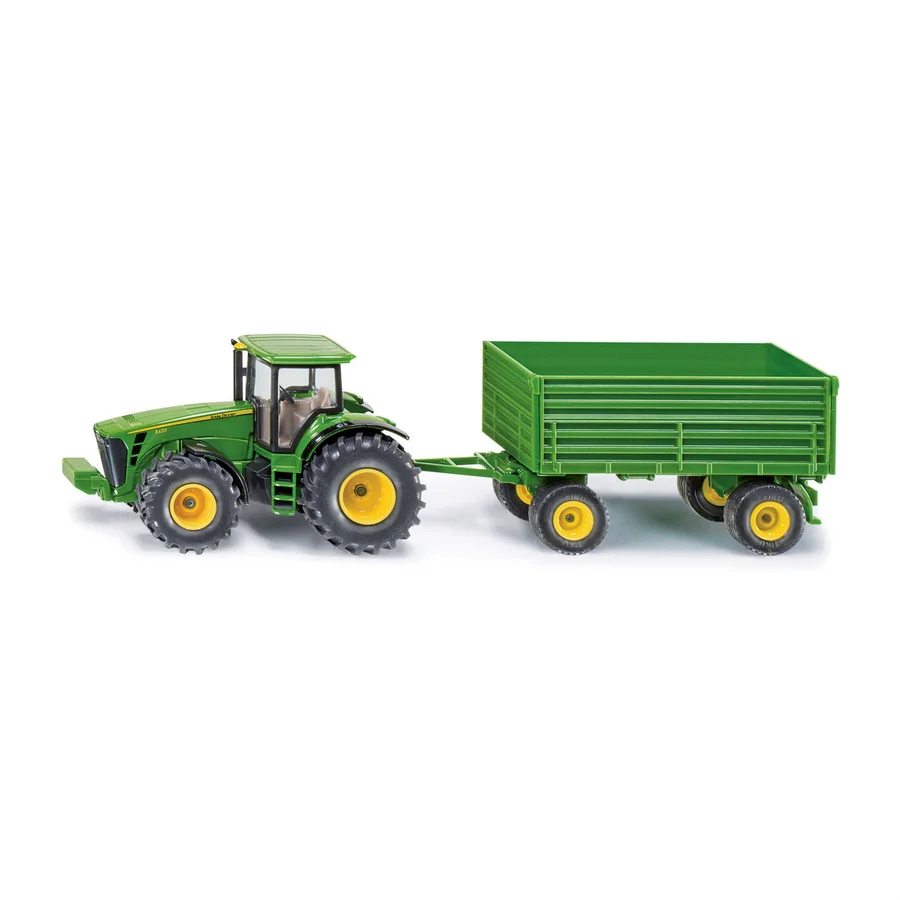 Siku John Deere traktor med anhænger