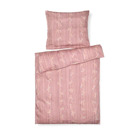Kay Bojesen junior sengetøj m.abe, rosa