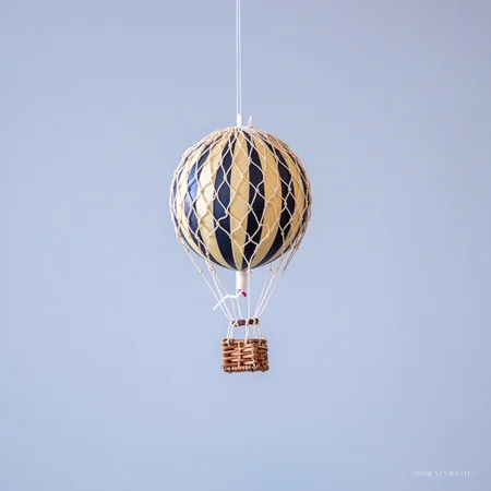 Authentic Models luftballon 8,5 cm - sort