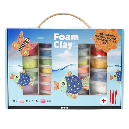 Foam Clay i kuffert