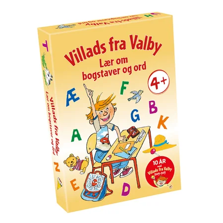 Villads fra Valby,  lær om bogstaver og ord