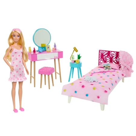 Barbie og soveværelse