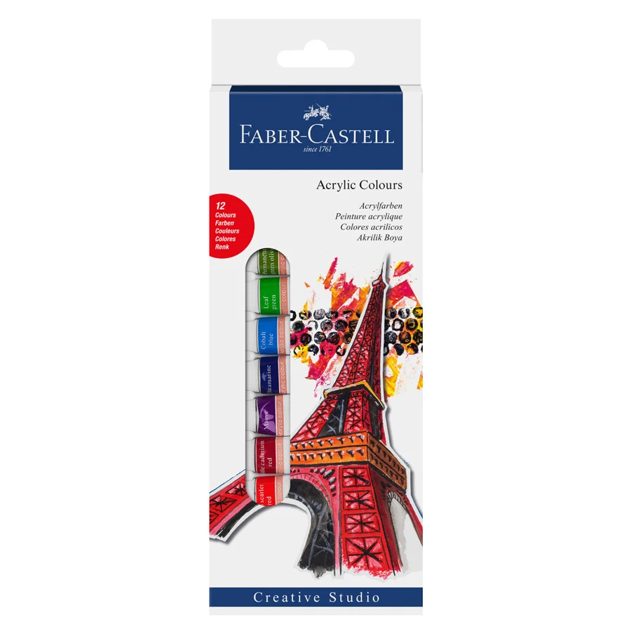 Faber-Castell akrylfarver startsæt