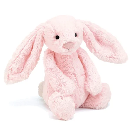 Jellycat bamse, Bashful kanin lyserød - 31 cm