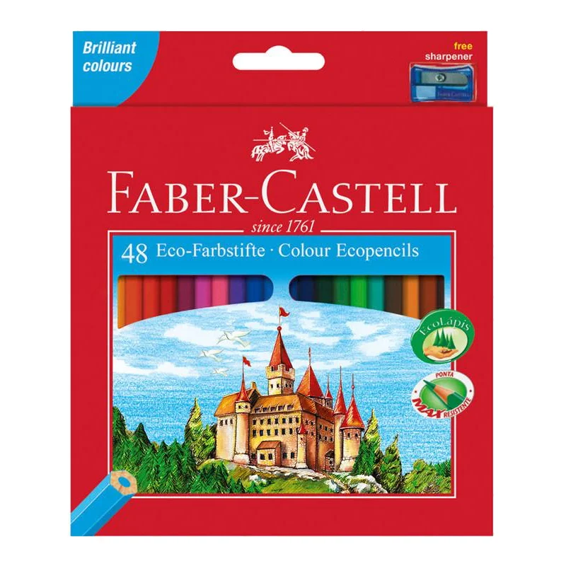 Faber Castell farveblyanter, 48 stk
