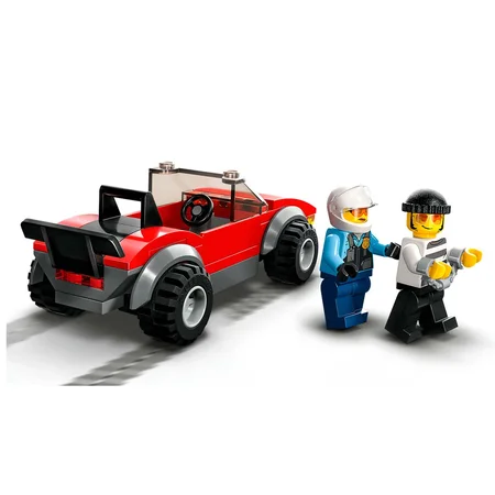 LEGO CITY Politimotorcykel på biljagt