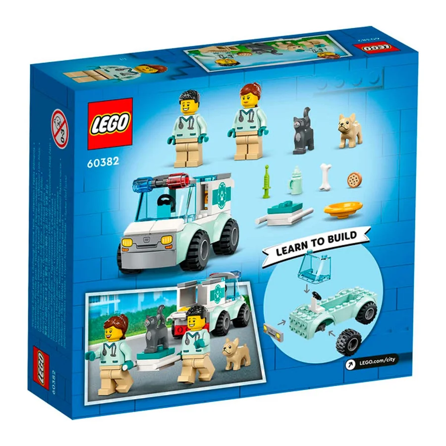 LEGO CITY Dyrlæge-redningsvogn