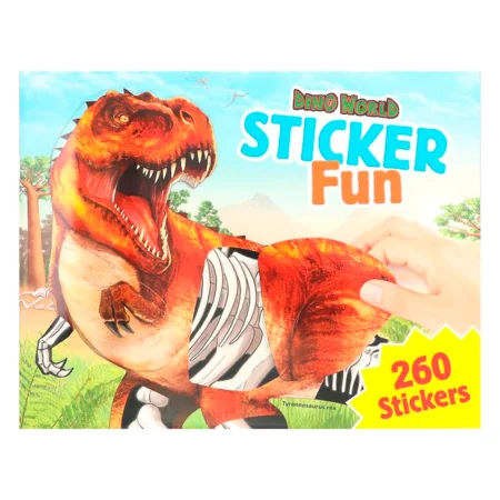 Dino World sticker fun