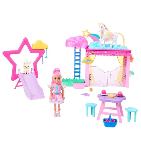 Barbie Chelsea og Pegasus legesæt