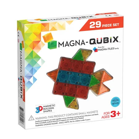 Magna-Qubix byggemagneter, 29 dele
